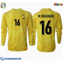 Fotballdrakt Herre Frankrike Mike Maignan #16 Keeper Hjemmedrakt EM 2024 Langermet